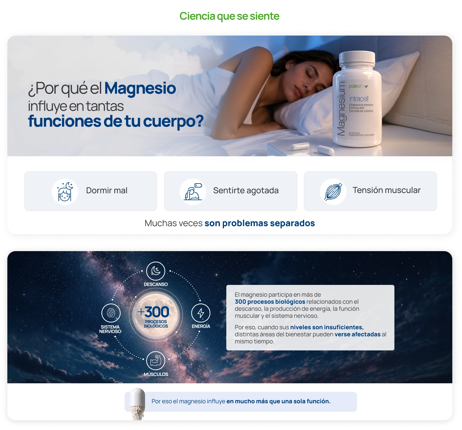 Información del suplemento