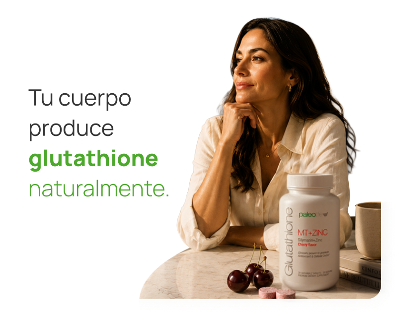 glutathione traduccin Glutatin liposomal Mega-Pack+, 30 sobrecitos, 13,5 ml (0,46 oz. lq.) cada uno Fabricado con ingredientes globales en una instalacin con certificacin de Buenas Prcticas de Manufactura actuales en los Estados Unidos Glutathione MT + Zinc