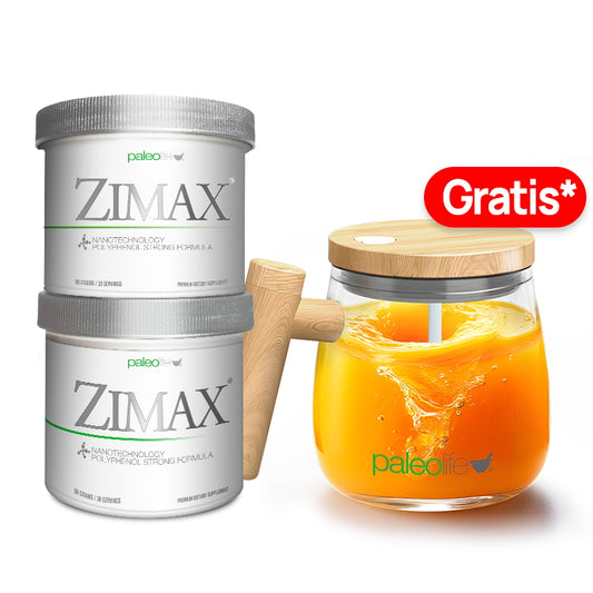 2 Zimax® Envase + Taza Gratis*